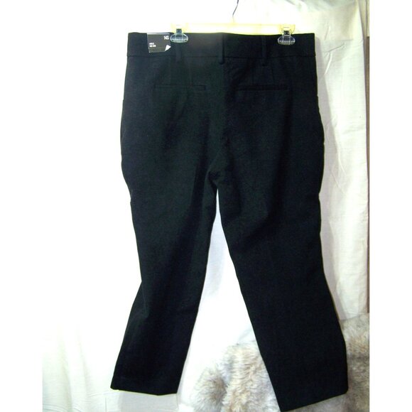 Express Ankle Pants Heavy Weight Deep Charcoal Gray 14S - Picture 2 of 14